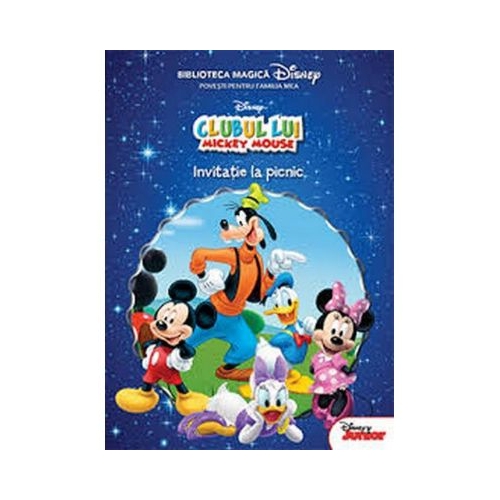 Disney. Clubul lui Mickey Mouse. Invitatie la picnic. Biblioteca magica