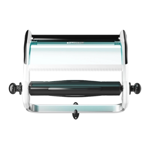 Dispenser prosoape de hartie pentru perete, Alb/Turcoaz, Tork 652100