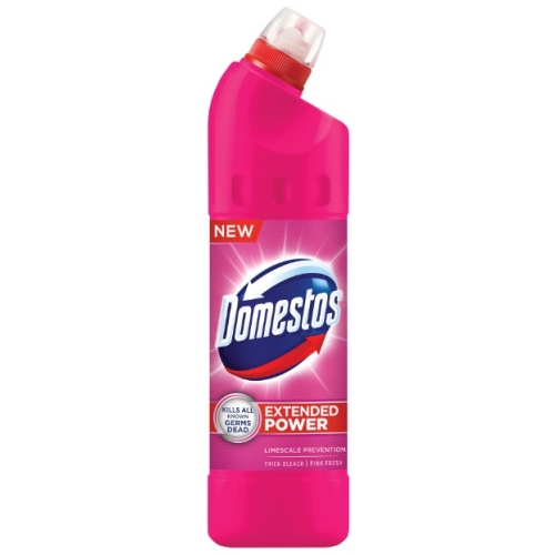 Domestos Dezinfectant inalbitor anticalcar Pink power, 750 ml. Produs pentru curatarea si igienizarea rufelor