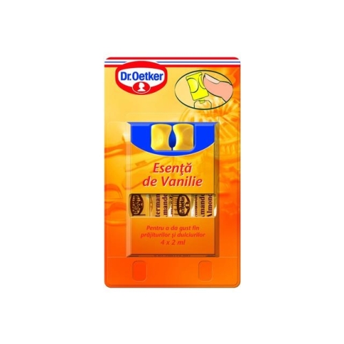Dr. Oetker Esenta de vanilie, 4 x 2 ml	