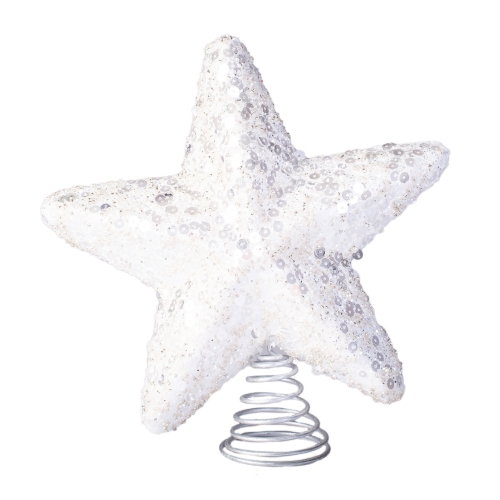 Prosper-Varf-de-brad-stea-alb-20cm-XMAS-CC160