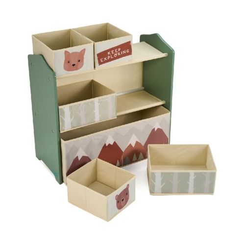 Dulap depozitare jucarii Green Forest UGMDU07-GNF