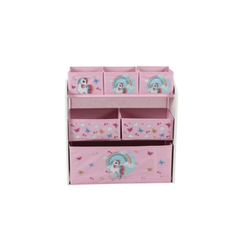 Dulap depozitare jucarii Unicorns, U-Grow