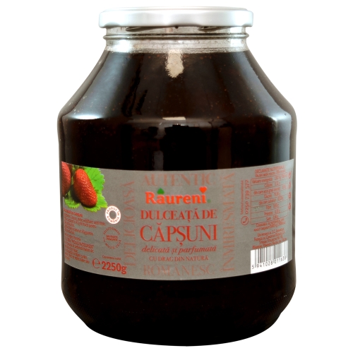 Dulceata capsuni 2250 g, Raureni