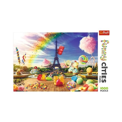 Puzzle dulciuri la Paris 1000 de piese