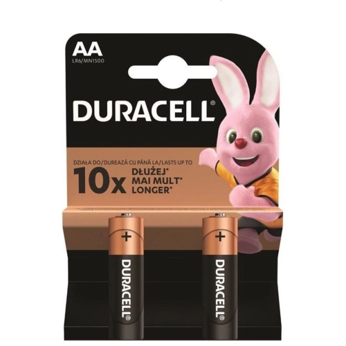 DURACELL BATERII AA FOLIE 2BUC