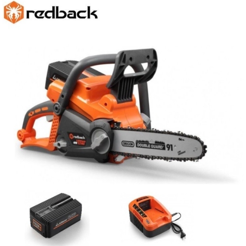 Redback Pachet E216C+EP60+EC50 Ferastrau cu lant 400mm, acumulator 40V/6Ah, incarcator 40V/5A