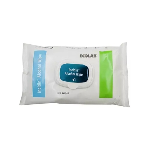Servetele dezinfectante cu alcool Incidin Alcohol Wipes, Ecolab