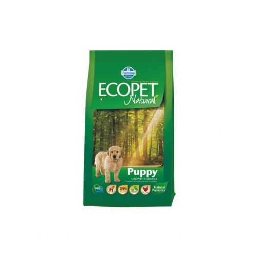 Hrana uscata catei de talie medie, 2.5 kg, Ecopet Natural Puppy Medium
