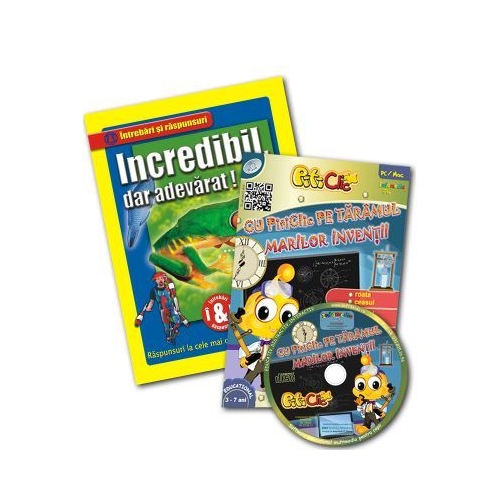 Incredibil dar adevarat + CD Piticlic pe taramul marilor inventii - Michele Gerlack, editura Didactica si Pedagogica