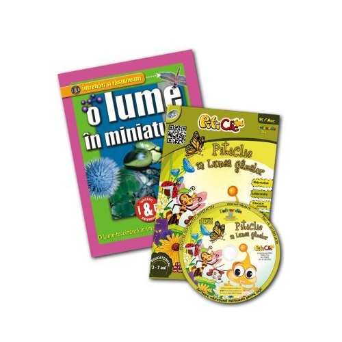 O lume in miniatura + CD Piticlic in lumea gazelor - Nick Gibbs, editura Didactica si Pedagogica