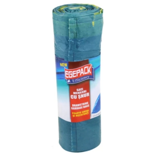 EGEPACK SACI MENAJERI CU SNUR 35L 15BUC/ROLA