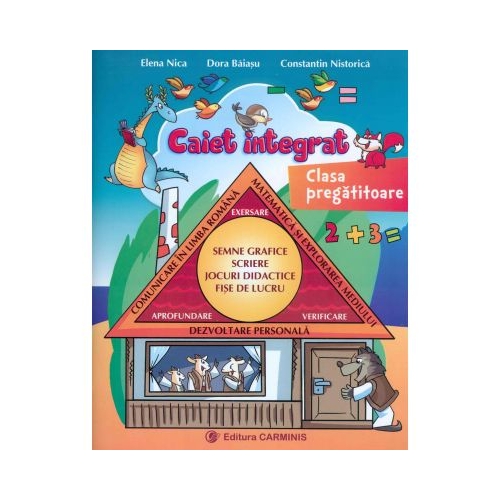 CAIET INTEGRAT - clasa pregatitoare (Jocuri didactice, Fise de lucru)