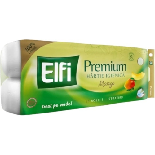 ELFI HARTIE IGIENICA PREMIUM MANGO 3STR 150FOI 10ROLE/SET