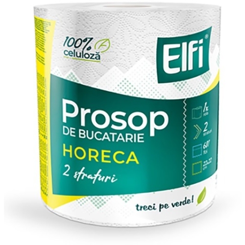 Prosop de bucatarie Elfi Horeca, 2 straturi, 150m, 681 foi