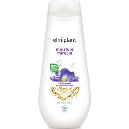 Gel de dus crema Iris si complex de uleiuri pretioase, 750 ml, Elmiplant. Produse Igiena, solutii ingrijire corp