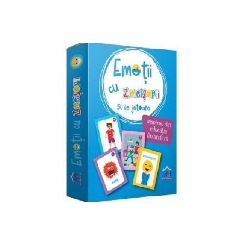 Emotii cu Zmeisorii. 50 de jetoane - Bianca Biro, Alexandra Vorobjeff, editura Didactica Publishing House