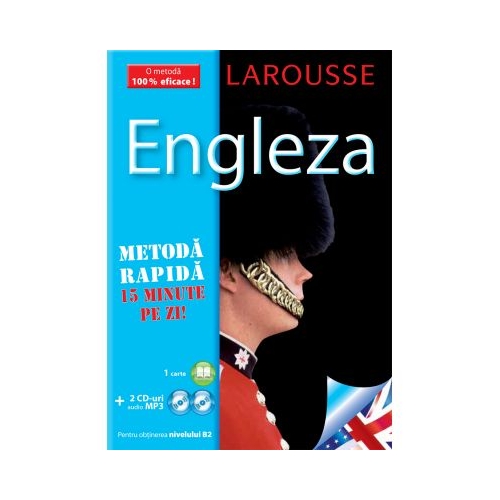 Engleza - Metoda rapida. Carte + 2xCD - Larousse Literatura universala Meteor Publishing
