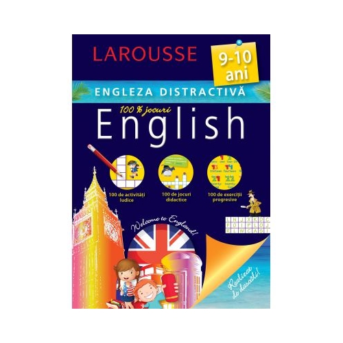 Engleza distractiva 9-10 ani - Larousse
