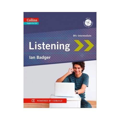 English for Life. Skills: Listening, B1+ - Ian Badger. Manuale auxiliare in limba engleza, editura Collins