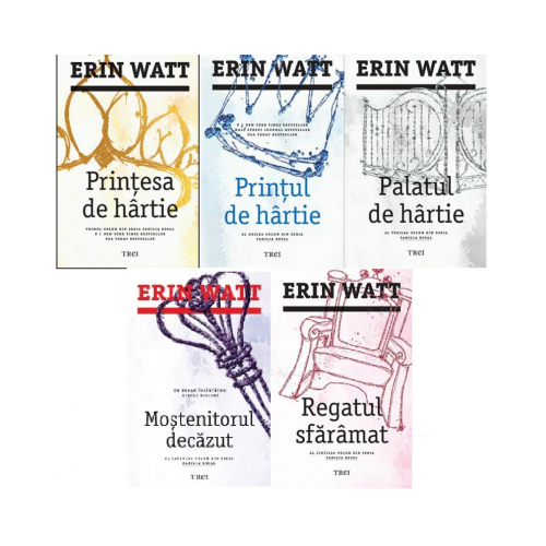 Seria Familia Royal, autor Erin Watt - Pachet 5 volume