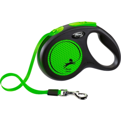 Flexi Lesa Neon, Banda, M: 5 m/25 kg, Verde Neon, 209324