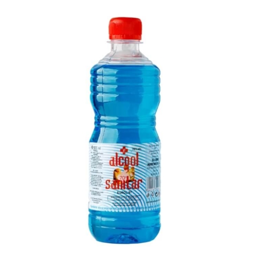 Eurol Spirt Alcool sanitar 70% 0,5L, avizat Ministerul Sanatatii. Dezinfectant maini si suprafete, Articole Sanitare