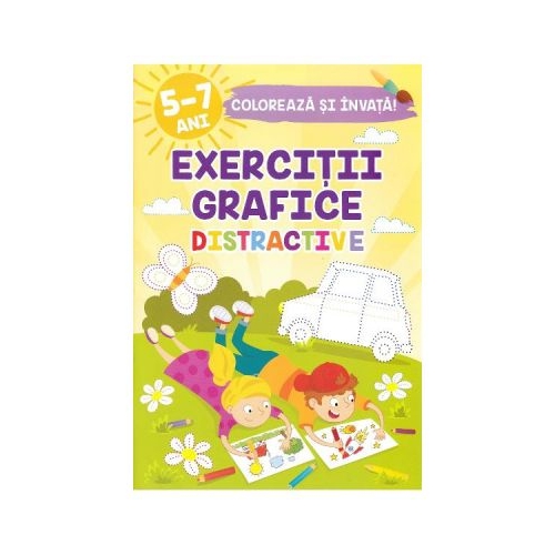 Exercitii grafice distractive. Coloreaza si invata, 5-7 ani - Sveta Albu
