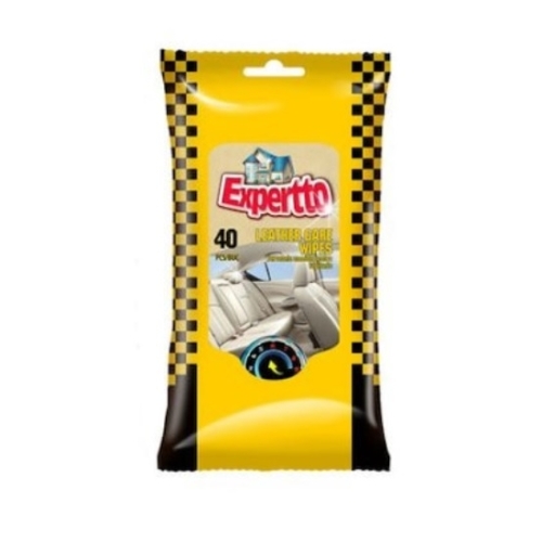 Expertto Servetele umede pentru tapiterie, 40 buc. Produse Intretinere si cosmetica auto, Solutii curatare auto