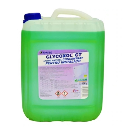Antigel Glycoxol C.T. concentrat instalatii termice, 10KG, Kynita. Produs recomandat pentru intretinerea si cosmetica 