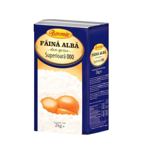 Faina alba superioara 000, 2kg, Boromir