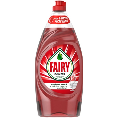 Detergent vase Fructe de Padure 900 ml, Fairy Extra Plus