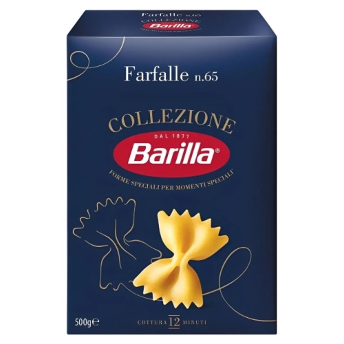 Barilla Paste Farfalle, 500 gpe grupdzc.ro✅. Descopera gama copleta de produse la oferte speciale✅!