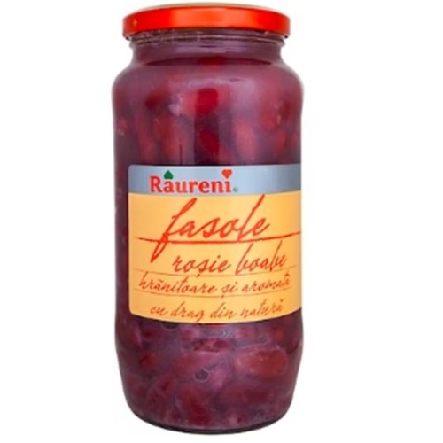 Fasole rosie boabe, Raureni, 580 g
