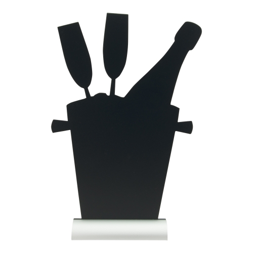 Tabla neagra, forma frapiera, dimensiuni 230x60x355hmm