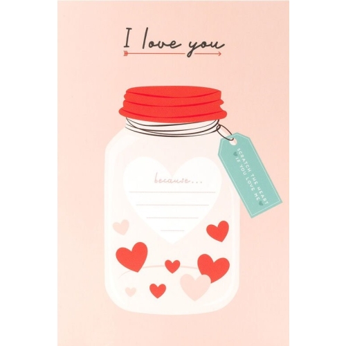 Felicitare Scratch to Reveal Heart, Legami