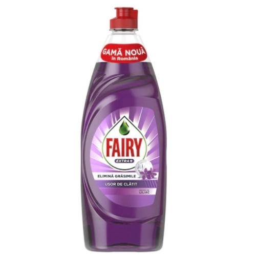 Fairy Detergent lichid pentru vase Liliac, 650 ml