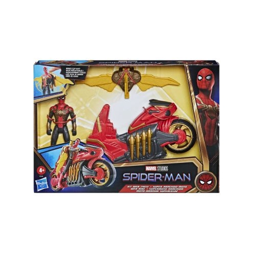 Motocicleta cu figurina, Spider-Man