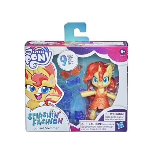 Figurina Smashin Fashion Sunset Shimmer, My Little Pony