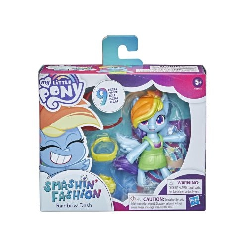 Figurina Smashin Fashion Rainbow Dash, My Little Pony