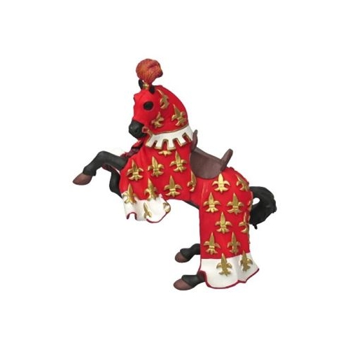 Figurina Calul Printului Filip, rosu, Papo