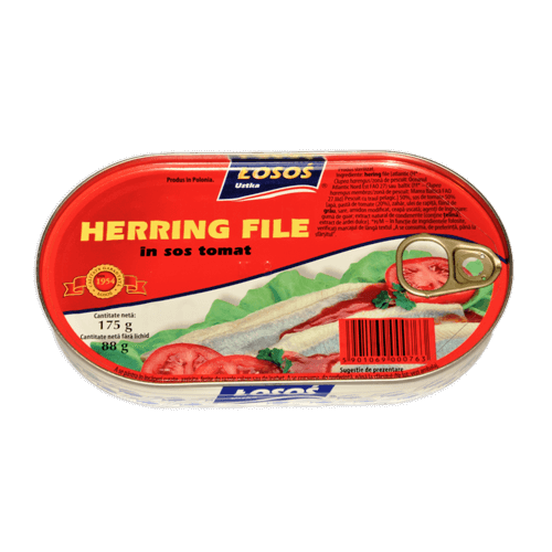 Losos Hering File in sos tomat, 175 gpe grupdzc.ro✅. Descopera gama copleta de produse la oferte speciale✅!