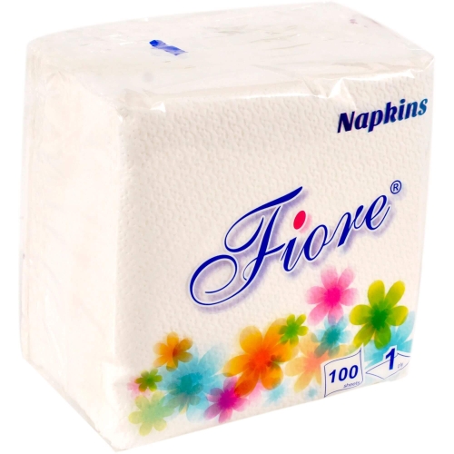 Fiore Servetele de masa albe 33x33 cm, 100 bucpe grupdzc.ro✅. Descopera gama copleta de produse la oferte speciale✅!