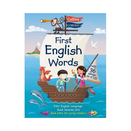 First English Words (Inclus audio CD), Age 3-7 - Karen Jamieson. Manuale auxiliare in limba engleza, editura Collins