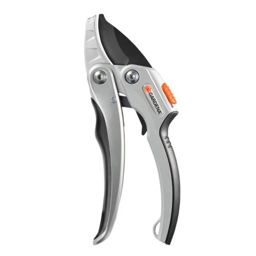 Foarfeca de gradina, pentru taiat crengi pomi, cu clichet, Gardena Comfort Smart Cut