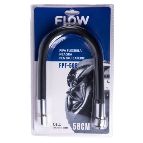 Pipa flexibila neagra pentru baterie, FLOW FPF-50B