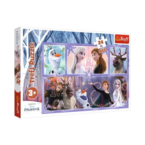Puzzle Frozen 2 o lume magica
