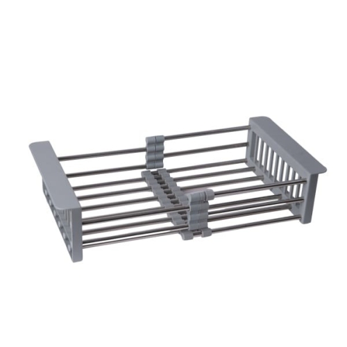 Scurgator extensibil gri 26–41.5 x 21.5 x 9 cm, FLOW FSE-26G