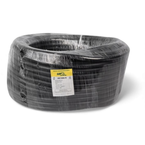 Furtun Gaz, Negru, 50 m/Rola