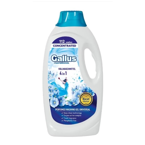 GALLUS PROFESSIONAL 4IN1 DETERGENT LICHID 4.05L UNIVERSAL 112 SPALARI